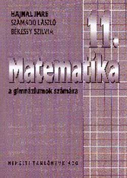 Hajnal Imre; Sz�mad� L�szl� - Matematika a gimn�ziumok 11. �vfolyama sz�m�ra NT-16341