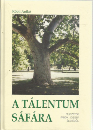 K�bli Anik� - A t�lentum s�f�ra - Fejezetek Fab�k J�zsef �let�b�l