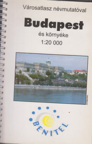 Budapest és környéke (1:20000)