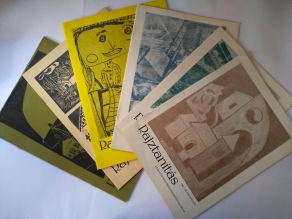 Kovács Károly szerk. - Rajztanítás - Az Oktatási Minisztérium módszertani folyóirata - XXII.évf. 1980/1-6.szám teljes évfolyam