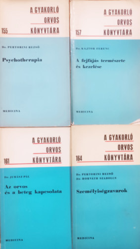 dr. Pertorini Dr.-Horv�th Dr., Dr. Kajtor Ferenc Juh�sz P�l - A gyakorl� orvos k�nyvt�ra 155, 157, 161, 164 (4 k�tet)