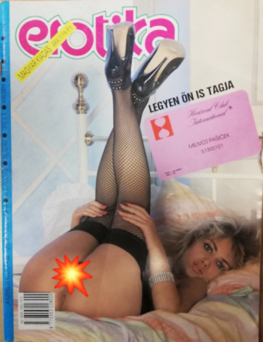 EROTIKA - MAGYAR KIAD�S - A SZEREMI KULT�RA �S M�V�SZET FOLY�IRATA VI.�vfolyam/56.sz�m/1990.