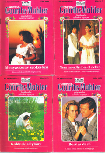 Hedwig Courths-Mahler - Hedwig Courths-Mahler romantikus regényfüzetei 41-50. számok