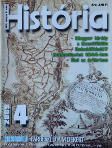 Histria XXXI. vfolyam 4. szm 2009.