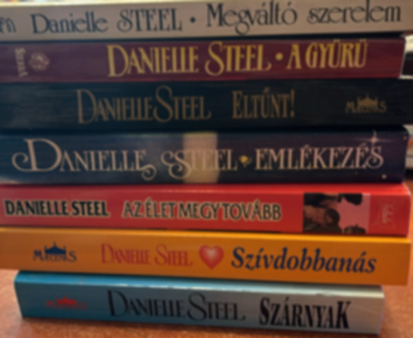 Danielle Steel - 6 db Danielle Steel knyvcsomag