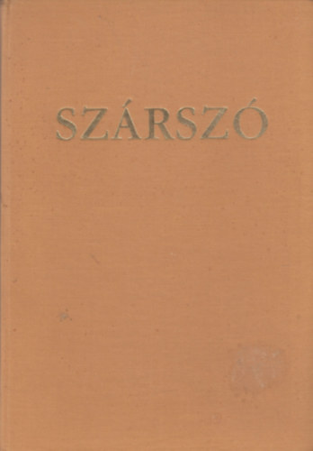 �zs�th Gyula  (Szerk.) - Sz�rsz�