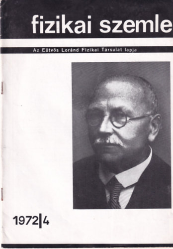 Marx György - Fizikai szemle 1972/4