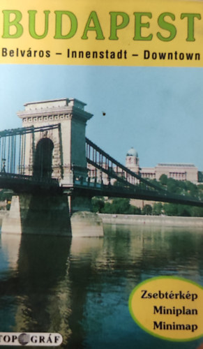 Budapest belv�ros zsebt�rk�p
