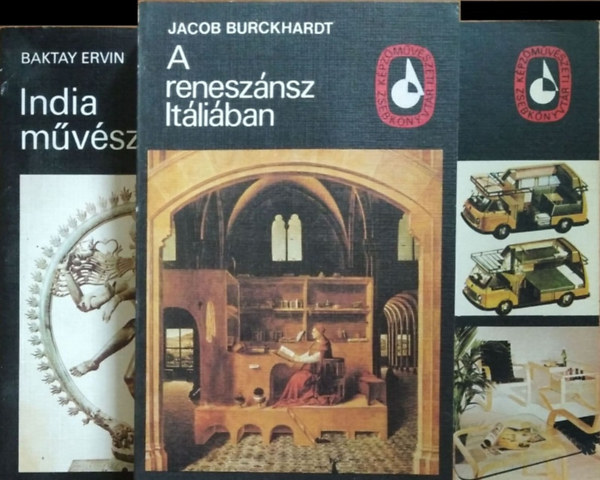 Baktay Ervin - Jacob Burckhardt - Dvorszky Hedvig - Kpzmvszeti Zsebknyvtr knyvcsomag (3 ktet)