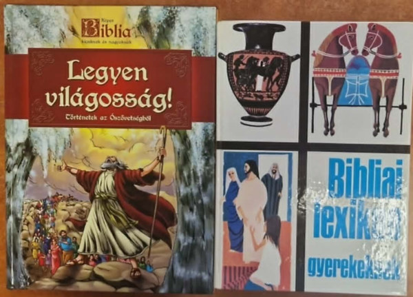 Cecil Northcott - 2db Bibliai k�nyv gyerekeknek:Legyen vil�goss�g!+Bibliai lexikon gyereknek