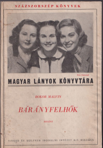 Bokor Malvin - Bárányfelhők (Magyar lányok könyvtára)