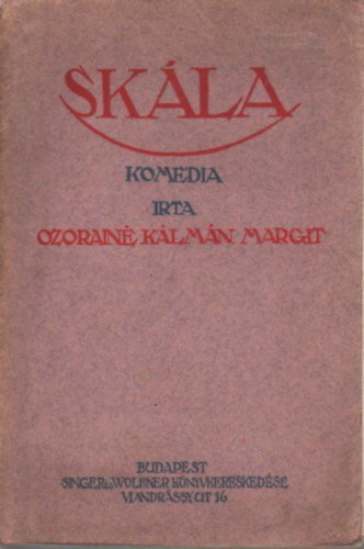 Ozorain Klmn Margit - Skla- komdia