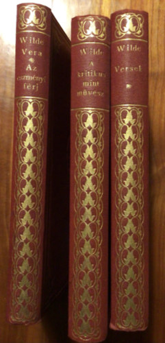 Wilde Oszkr - Versek-A kritikus mint mvsz-Vera-Az eszmnyi frj