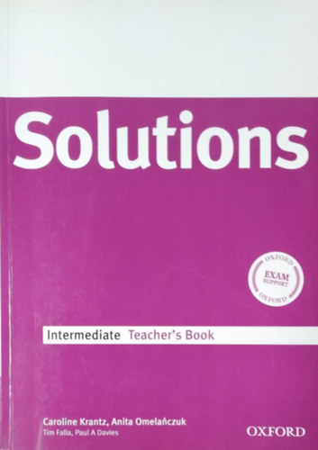 Caroline Krantz et al. - Solutions - Intermediate Teacher's Book