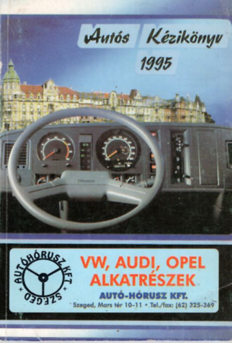 Autós kézikönyv 1995 - katalógus