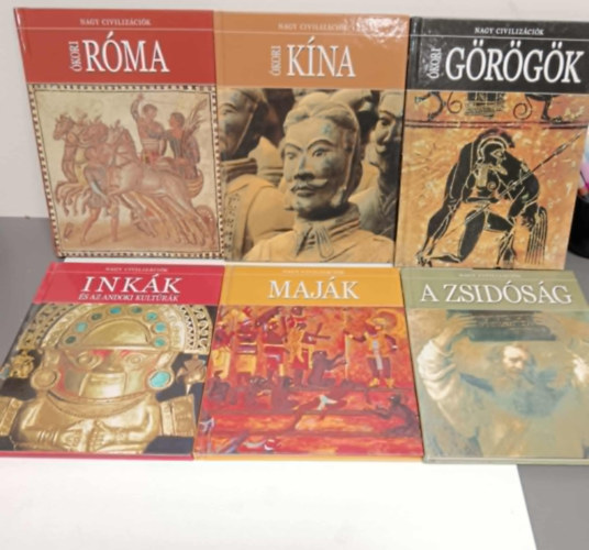 Nagy civilizcik sorozat 1,5,4,8,9 12, (cmek a kpen)