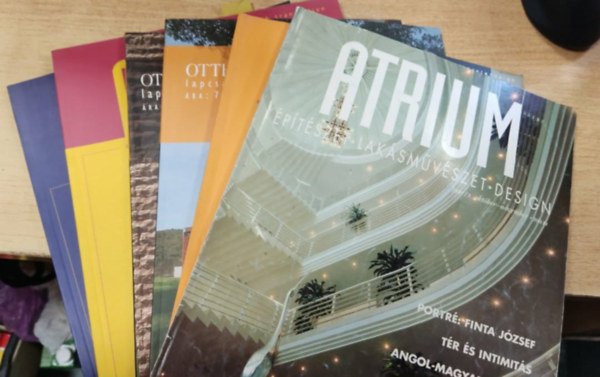 Atrium - �p�t�szet - lak�sm�v�szet - design magazin vegyes lapsz�mok