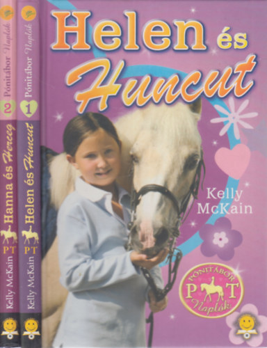 Kelly McKain - 2 db. Pnitbor naplk (Helen s Huncut + Hanna s Herceg)
