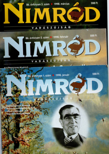 Dr. Dr. Kller Joachim Zoltn Attila - Nimrd 1998 teljes vfolyam ( 1-12. sz. szmonknt )