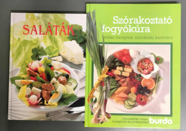 Max Mundi - Diétás könyvcsomag - Saláták + Szórakoztató fogyókúra