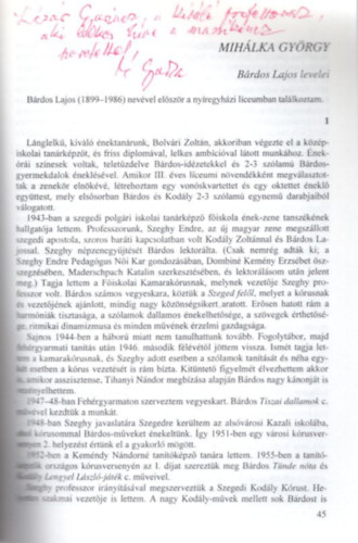 P�ter L�szl� - Szegedi M�hely 2004/1-2 ( V�rost�rt�neti szemle ) - dedik�lt