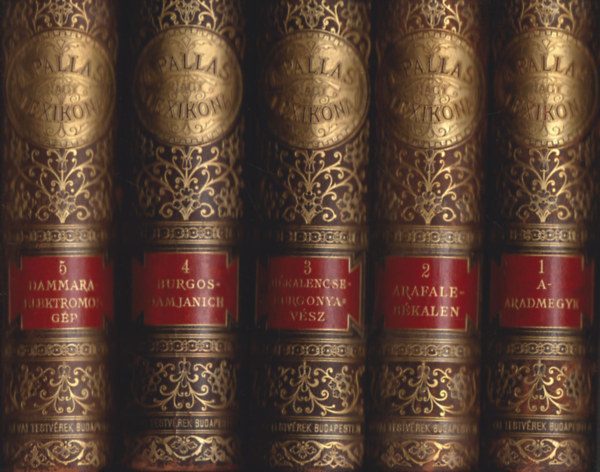 A Pallas Nagy Lexikona 1-18. (I-XVIII., teljes sorozat)