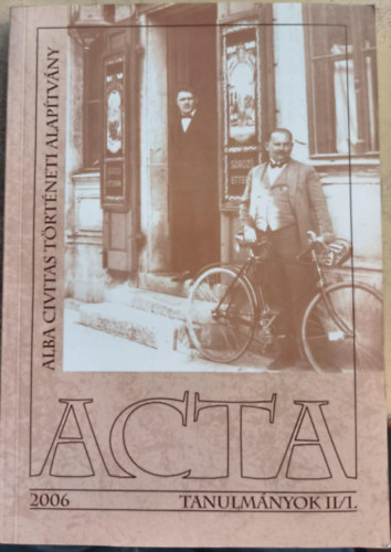 Csurgai Horv�th J�zsef Kov�cs Eleon�ra  (szerk.) - ACTA Tanulm�nyok II./1.