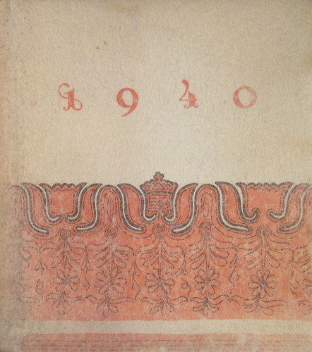 1940 naptár. A M. Kir. Külkereskedelmi Hivatal kiadványa