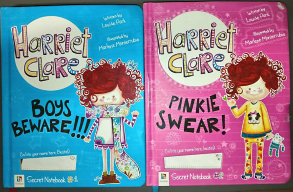 Louise Park - Harriet Clare: Boys Beware!!! + Pinkie Swear! (Secret Notebook #1, 2)