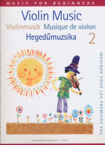 Lenkei Gabriella - Hegedmuzsika kezdk szmra 2. - Z.6749