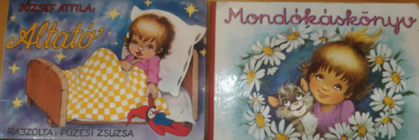Fzesi Zsuzsa, Dalos Vilmos  Jzsef Attila (szerk.) - 2 db lapoz: Altat + Mondksknyv