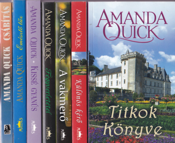 Amanda Quick knyvcsomag: 7 db. knyv