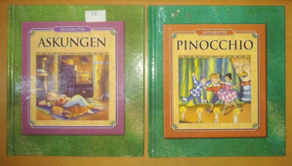 Simon Girling (illus.) Jenny Press (illus.) - Askungen + Pinocchio (2 könyv)(Sagoskatter)