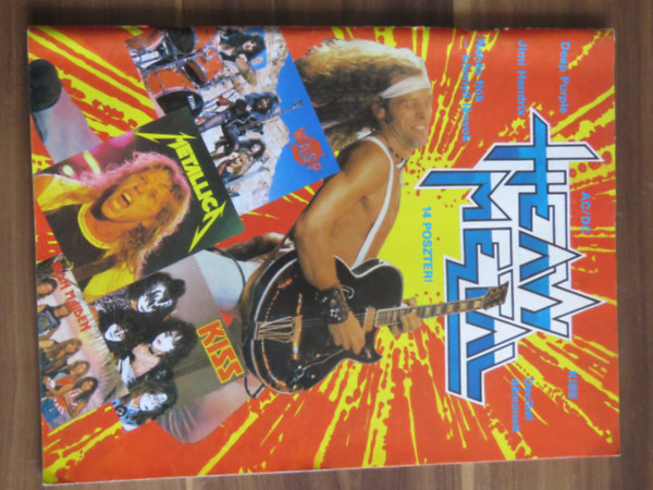 Heavy Metal magazin 1987 (14 db poszterrel)