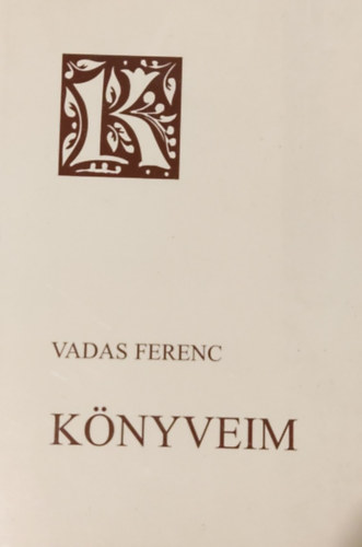 Vadas Ferenc - Könyveim