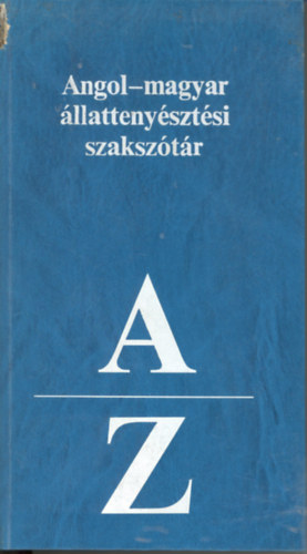 dr. Polonyn Reminiczky Erzsbet dr. (szerk.) - Angol-magyar llattenysztsi szaksztr