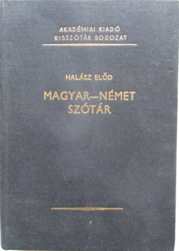 Hal�sz El�d - Magyar-n�met kissz�t�r (Hal�sz)
