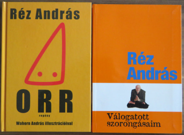 R�z Andr�s - 2 db R�z Andr�s k�tet: Orr + V�logatott szorong�saim