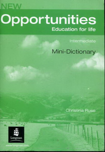 Christina Ruse - Opportunities - Intermediate Mini-Dictionary