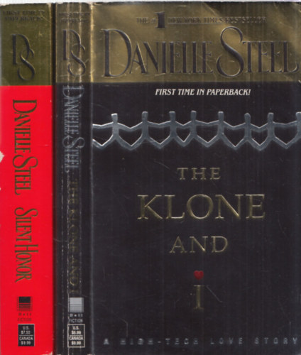 Danielle Steel - 2db Danielle Steel regny - Silent Honor + The klone and I