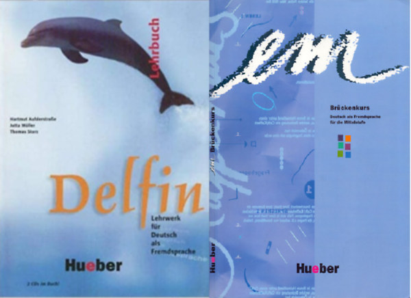 Susanne Schwalb, D�rte Weers Michaela Perlmann-Balme - Delfin,Lehrwerk f�r Deutsch als Fremdsprache / Lehrbuch mit integrierten Audio-CDs + Em Br�ckenkurs - Deutsch als Fremdsprache f�r die Mittelstufe    ( 2 k�tet )