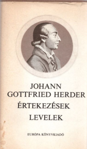 Johann Gottfried Herder - Értekezések - Levelek