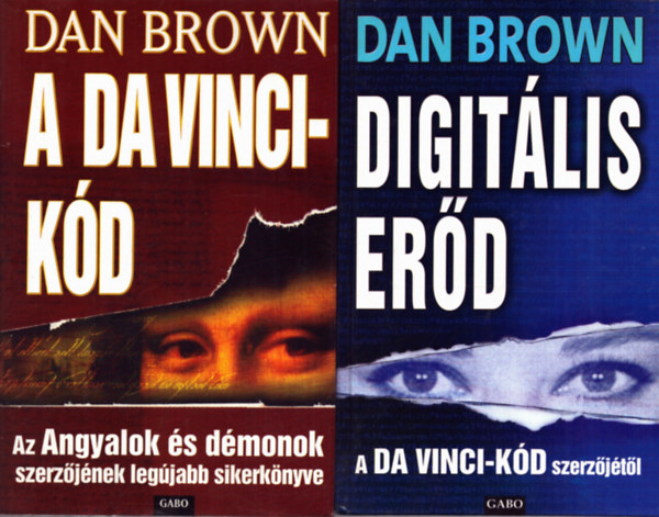 Dan Brown - A Da Vinci-kd + Digitlis erd (2 m)