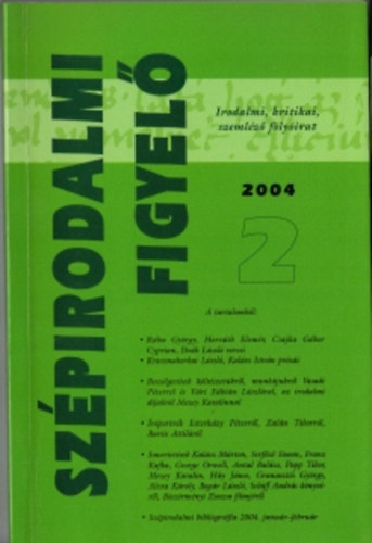 L. Simon L�szl�  (Szerk.) - Sz�pirodalmi figyel� 2004/2