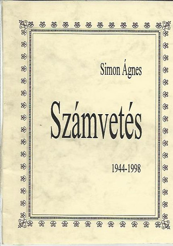 Simon gnes - Szmvets 1944-1998