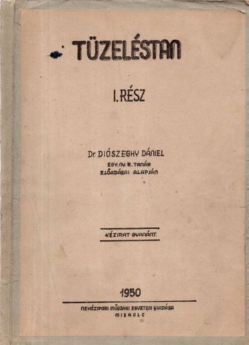 Dr. Diszeghy Dniel - Tzelstan