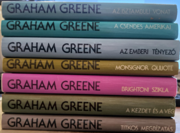 Graham Greene - 7 db Graham Greene reg�ny