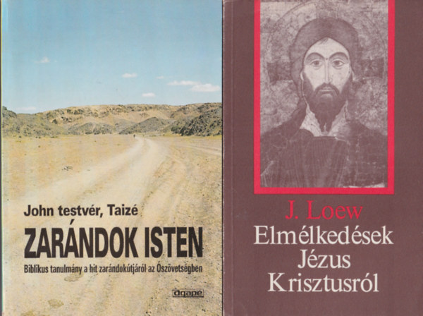 Gyrgy Attila, John Testvr, Taiz Thullner Zsuzsanna - 4 db vallsi knyv: Elmlkedsek Jzus Krisztusrl ! + Zarndok Isten + A szv fnyessge + Egyhz, kbtszer, drogfggsg