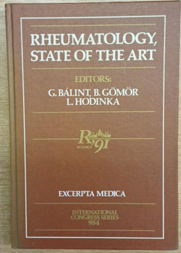 G. B�lint; B. G�m�r; L. Hodinka - Rheumatology, State of the Art