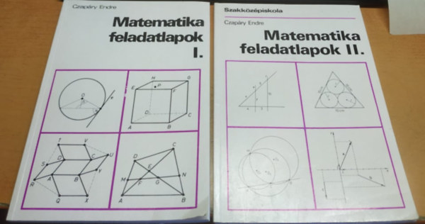 Czapry Endre - Matematika feladatlapok I.-II (2 ktet)